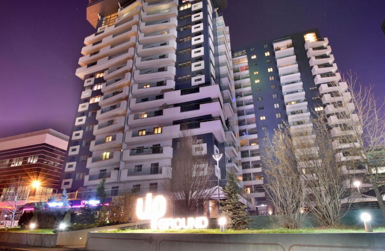 Upground Residence Apartments Bukares Bagian luar foto
